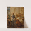 Alkeste opfert sich für Admetos (Skizze) (1803–1805) by Heinrich Friedrich Füger
