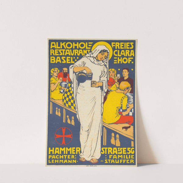 Alkoholfreies Restaurant Clara-Hof Basel (1910) by Burkhard Mangold