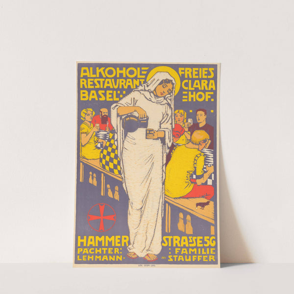 Alkoholfreies Restaurant Clarahof in Basel – Hammerstrasse 56 (1910) by Burkhard Mangold