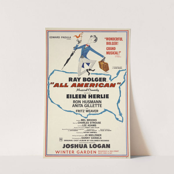 All American (1962) by Artcraft Lithograph