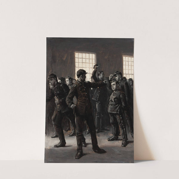 All Cowards Turn Back; Brave Men and Outlaws Rush In by William Gilbert Gaul