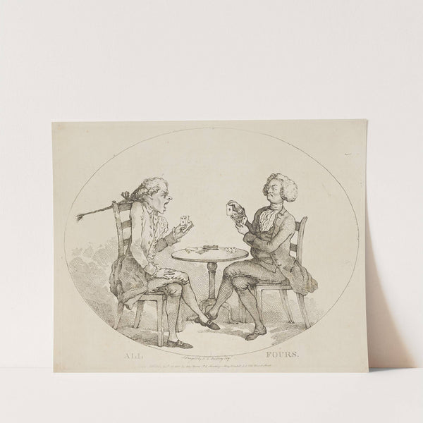 All fours (1802) by Thomas Rowlandson