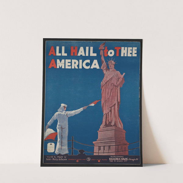 All hail to thee, America by Anonymous