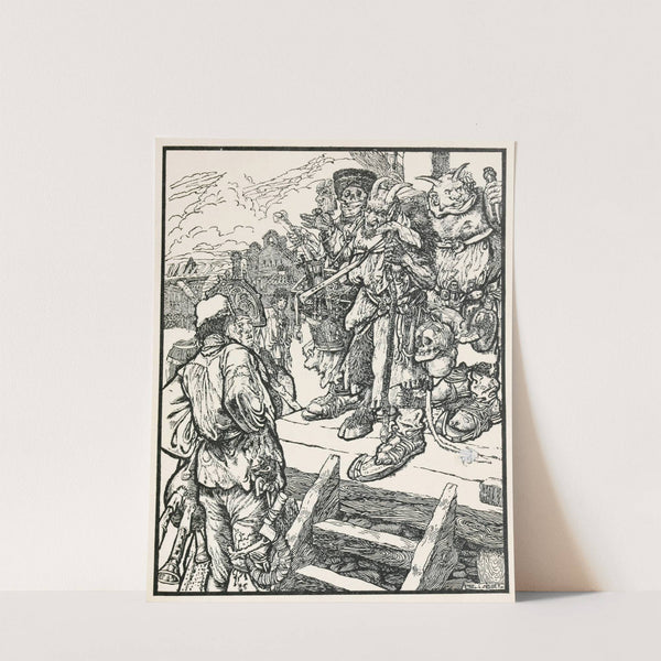 All manner of evil powers walked abroad (1916) by Noel Nisbet