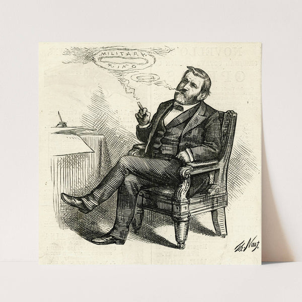 All smoke (1872) by Thomas Nast