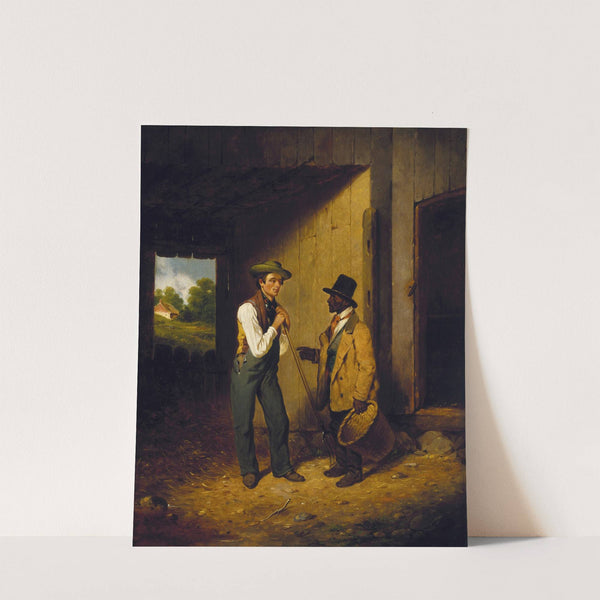 All Talk and No Work by Francis William Edmonds