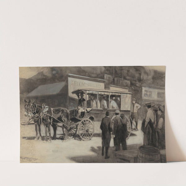 All the Boys Watched Me Leave with the Men (1912) by Frank Tenney Johnson