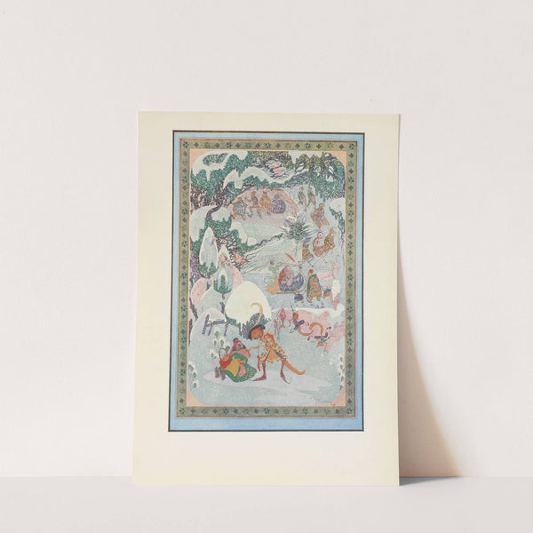 All you have to do is to sit on the ice by Jean de Bosschère