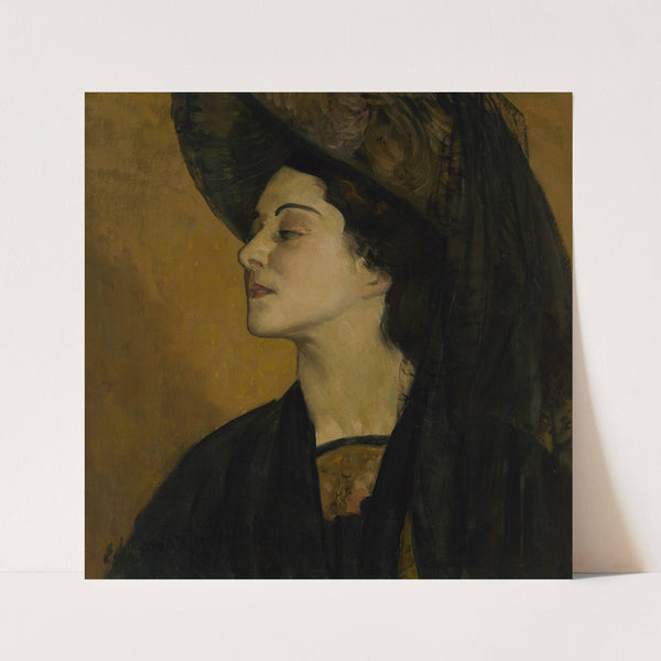 Alla Nazimova (1910) by Edward Emerson Simmons