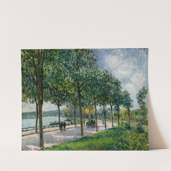 Allée of Chestnut Trees (1878) by Alfred Sisley