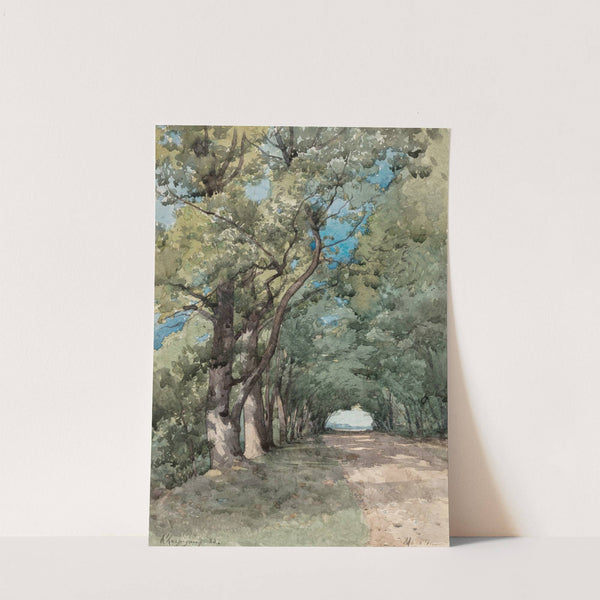 Allée sous-bois (1883) by Henri-Joseph Harpignies
