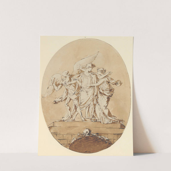 Allegorical Design for a Tomb by André Lebrun