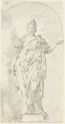 Allegorical female figure