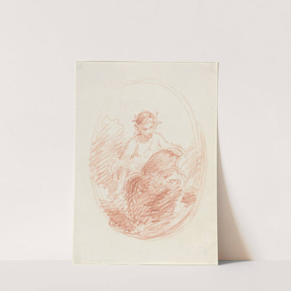 Allegorical Figure by French School