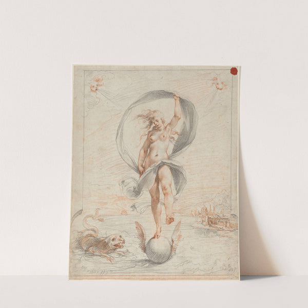 Allegorical Figure by Giuseppe Cesari