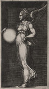 Allegorical Figure Holding a Sphere (mid 1560s)