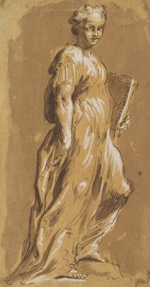 Allegorical Figure of a Woman