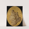 Allegorical Figure of a Woman with a Shield or a Mirror (c. 1740 - 1750) by Giovanni Battista Tiepolo