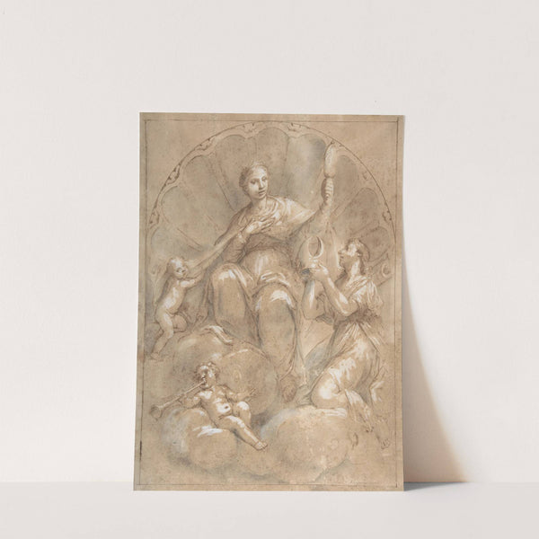 Allegorical Figure of Faith by Marcantonio Franceschini