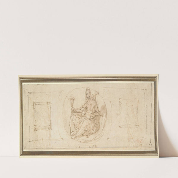 Allegorical Figure of Faith (ca. 1604) by Federico Zuccaro