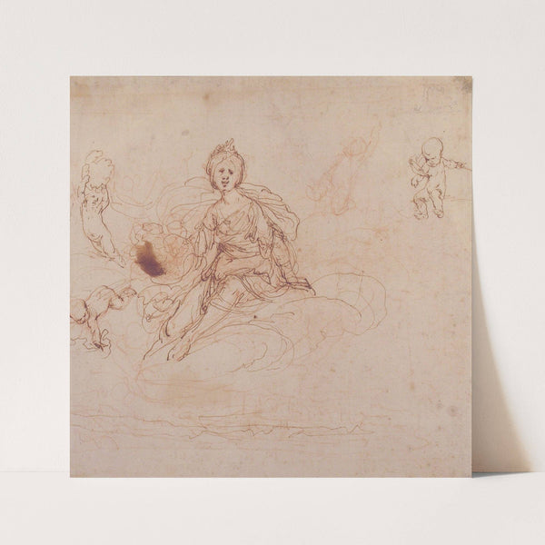 Allegorical Figure of Painting (1596–1656) by Cesare Dandini