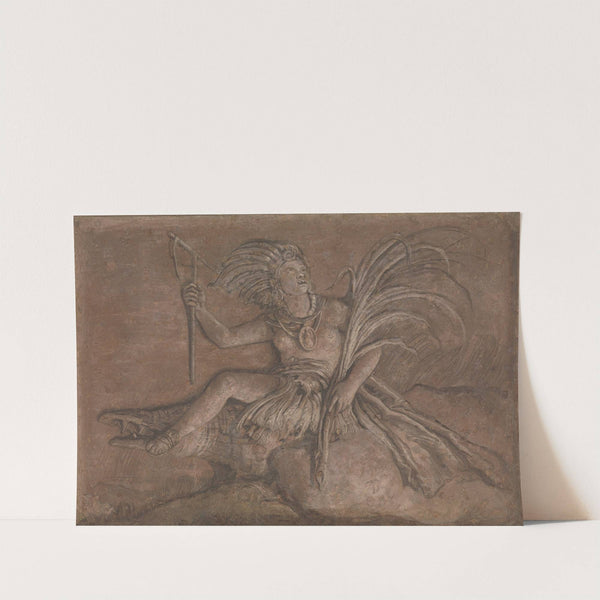 Allegorical Figure Representing America by Giovanni Domenico Tiepolo