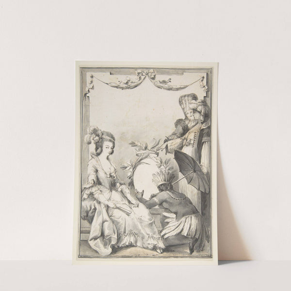 Allegorical Figures of the Four Continents by Teodoro Viero