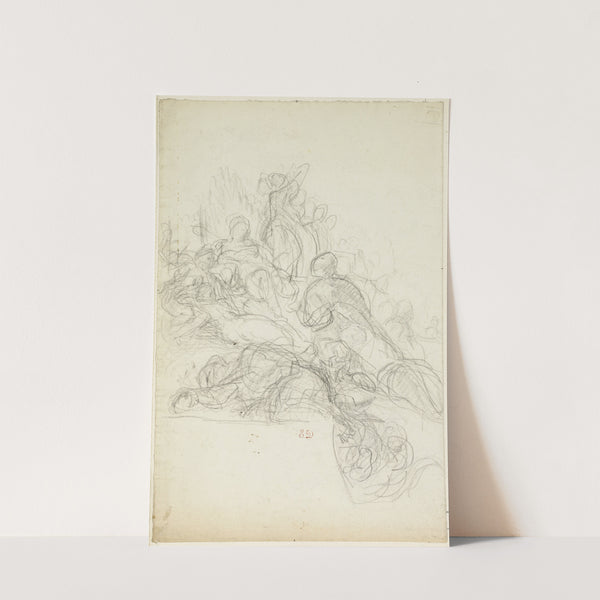 Allegorical or Mythological Scene by Eugène Delacroix