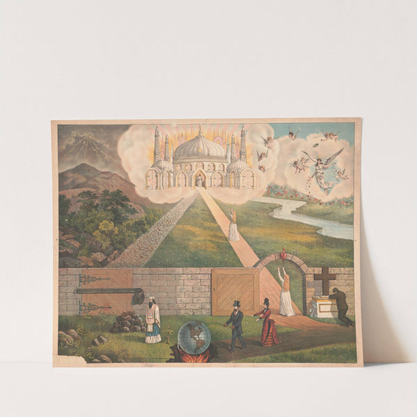 Allegorical Pathway to Heaven (1889) by S.H. Baldwin