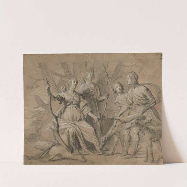 Allegorical Portrait of the Four Eldest Children of the King and Queen of Bohemia by Gerard van Honthorst