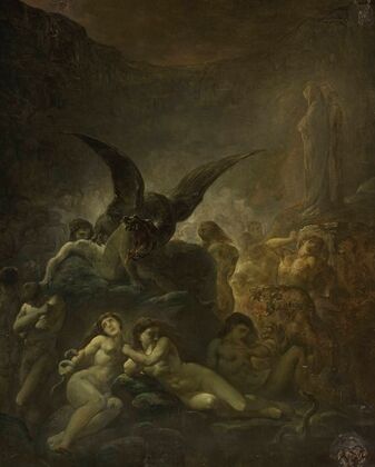 Allegorical scene – from Dante’s Inferno