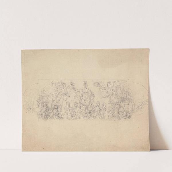 Allegorical Sketch of Victory by Robert Smirke
