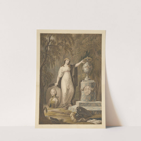 Allegorical tomb for Frederick, Prince of Orange-Nassau (1799-1801)