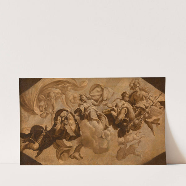 Allegorie auf den militärischen Ruhm des Generals Montecuccoli (around 1680) by Lorenzo Pasinelli