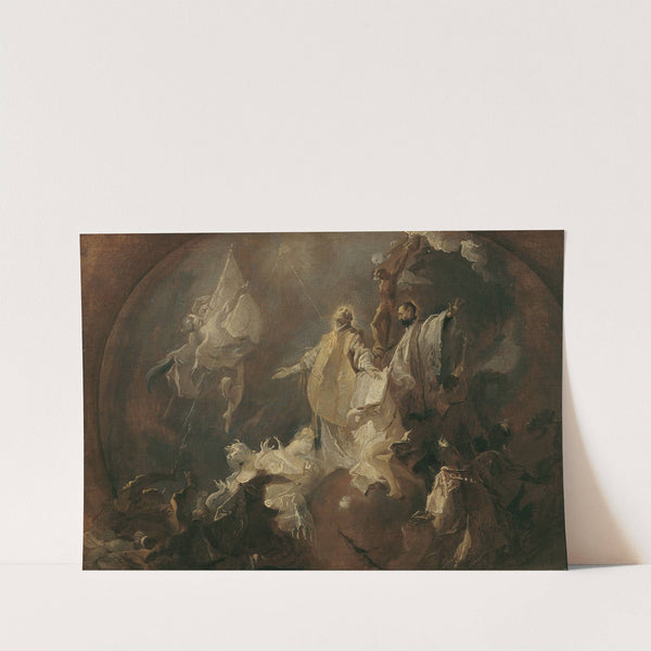 Allegorie auf die Weltmission des Jesuitenordens (1760) by Franz Anton Maulbertsch