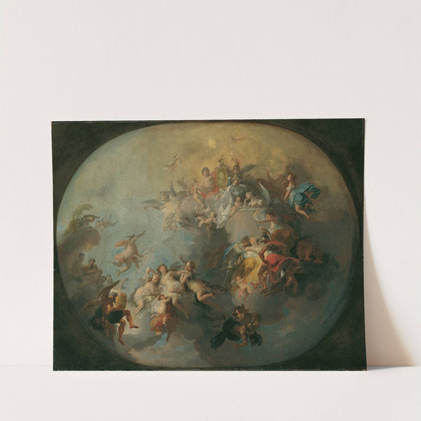 Allegorie auf eine fürstliche Vermählung (1785-1786) by Franz Anton Maulbertsch
