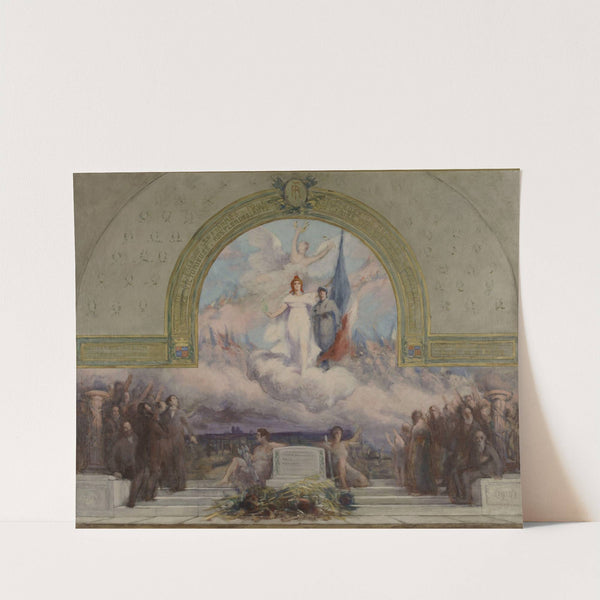Allégorie aux morts de la première guerre mondiale by Julien Louis Tavernier