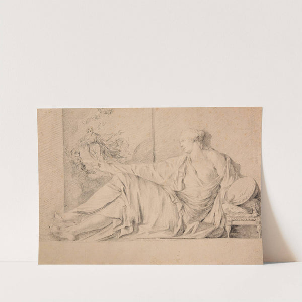 Allégorie de la Peinture by Jacques-Raymond Brascassat