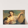 Allégorie de la Peinture. by Edmond Collignon