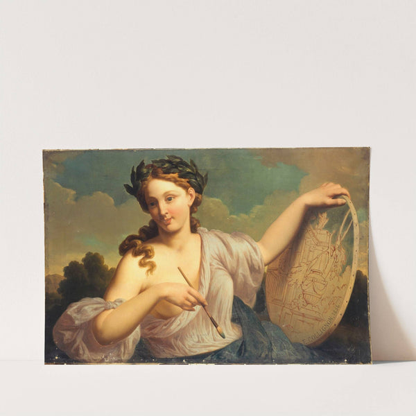 Allégorie de la Peinture. by Edmond Collignon