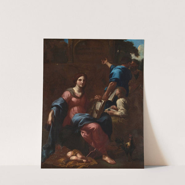 Allégorie de la régence d’Anne d’Autriche. (1645) by French School