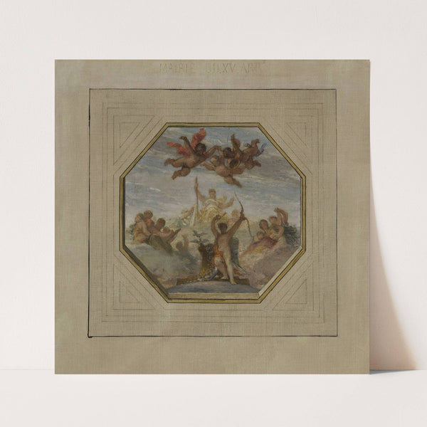 Allégorie de la Ville de Paris by Félix Jobbe-Duval