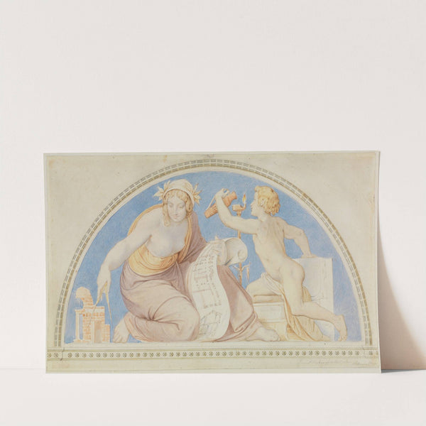 Allegorie der Mathematik by Moritz von Schwind