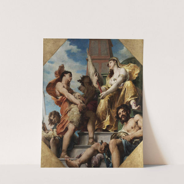 Allegorie der Produktion by Henri Leopold Lévy