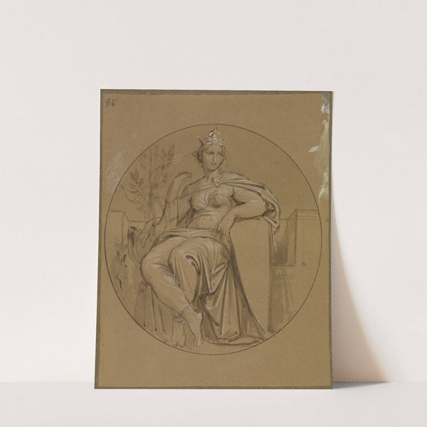 Allegorie der Stadt Florenz by Moritz von Schwind