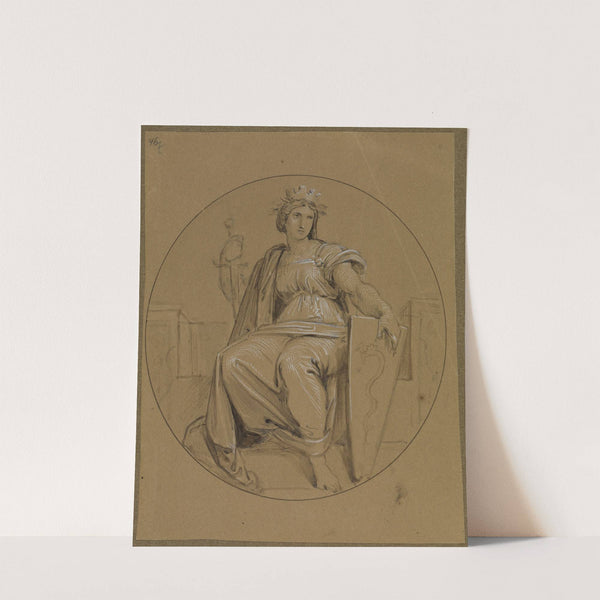 Allegorie der Stadt Mailand by Moritz von Schwind