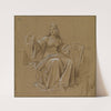 Allegorie der Stadt Nürnberg (before 1842) by Moritz von Schwind