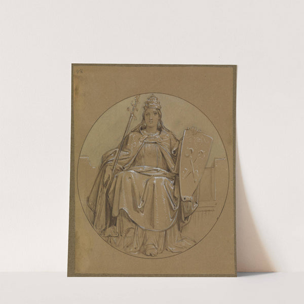 Allegorie der Stadt Rom by Moritz von Schwind