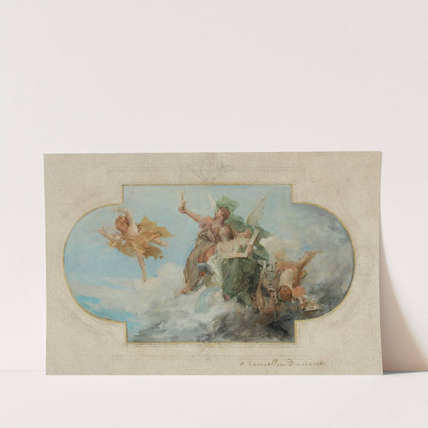 Allégorie des Arts by Henri Courselles-Dumont