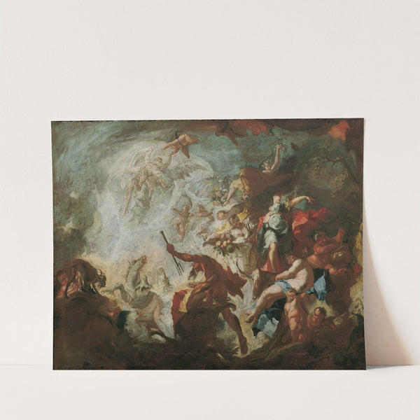 Allegorie des Goldenen Zeitalters (1750-1755) by Franz Anton Maulbertsch